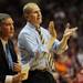 Michigan head coach John Beilein claps from the sidelines during the second half at Assembly Hall on Saturday, Feb. 2 in Bloomington, Ind. Melanie Maxwell I AnnArbor.com